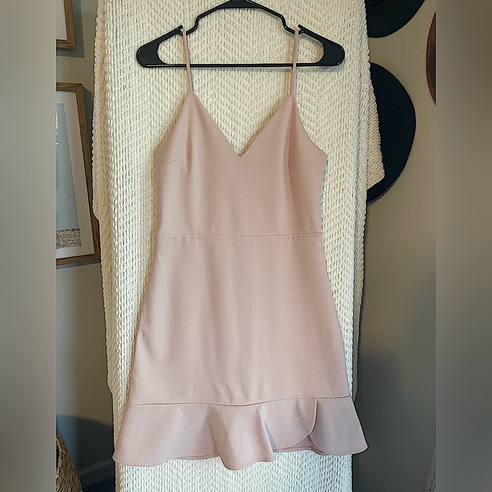 Express size small mini blush dress